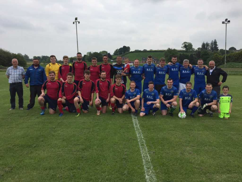 BUFC Under and Over 30's teams, managers and officials 